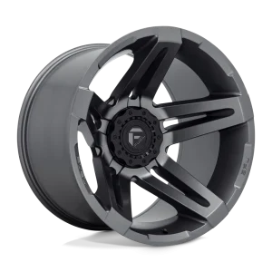 Fuel – D764 SFJ – Gunmetal – 22″x14″ -75mm – All weather Wheels – D76422405745